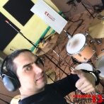 Запись живых барабанов на студии звукозаписи в Уфе ШТАБ 13
